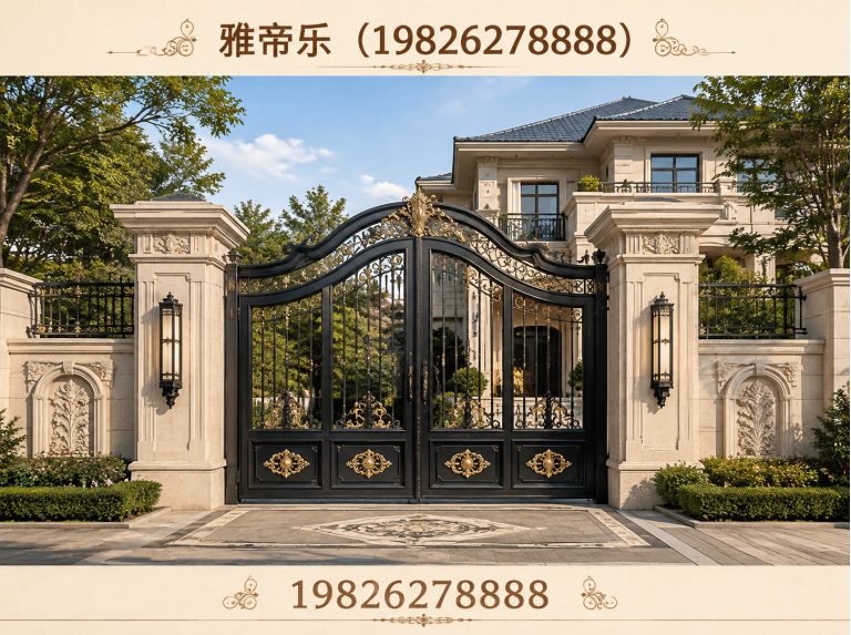 江苏别墅大门展示图
